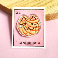 Pin de acrílico "Michiconcha de vainilla"