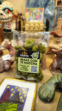 Pasas con té Matcha