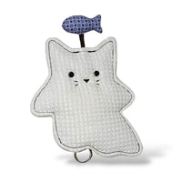Gatito fantasma guardallaves