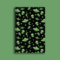 Libreta Pasta Dura "Aliens abduction"