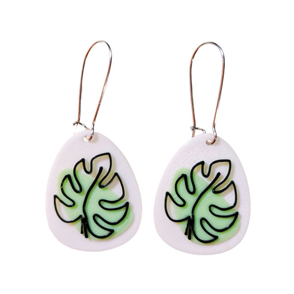 Aretes Monstera