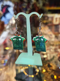 Aretes "Playera de México"