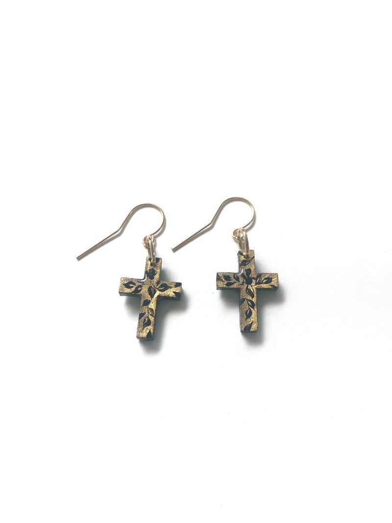 Aretes Cruces Chicos