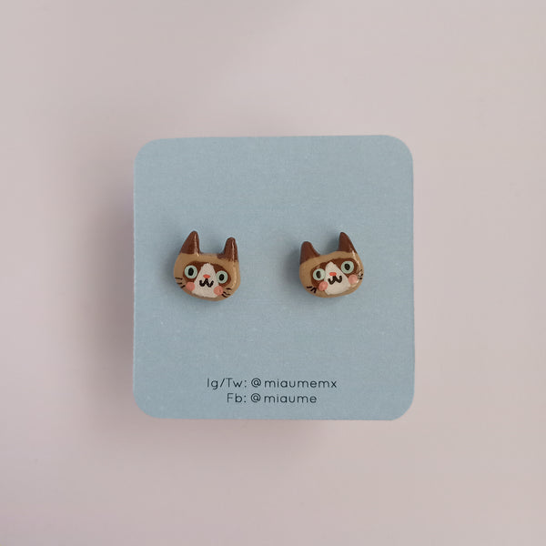 Aretes Gatito snowshoe