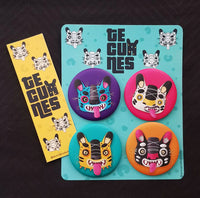 Pack de botones Tecuanes
