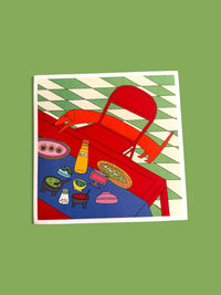 Print "La mesa"