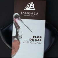 Jangala barra de chocolate 70% cacao flor de sal