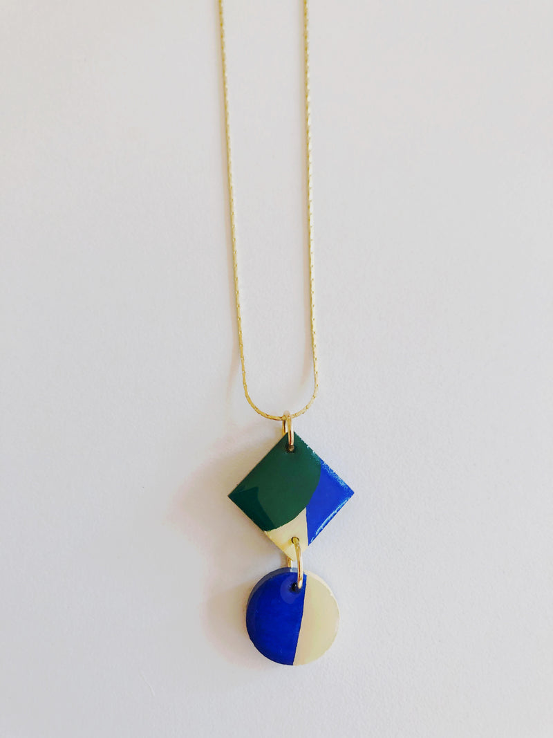 Collar doble colores