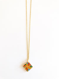 Collar selva rombo chico