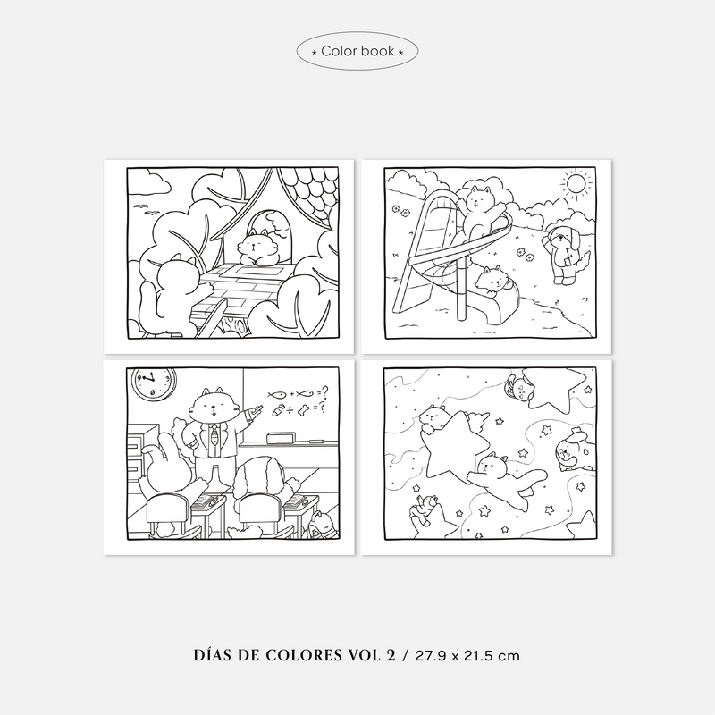 Colorbook "Días de Colores" Vol.2