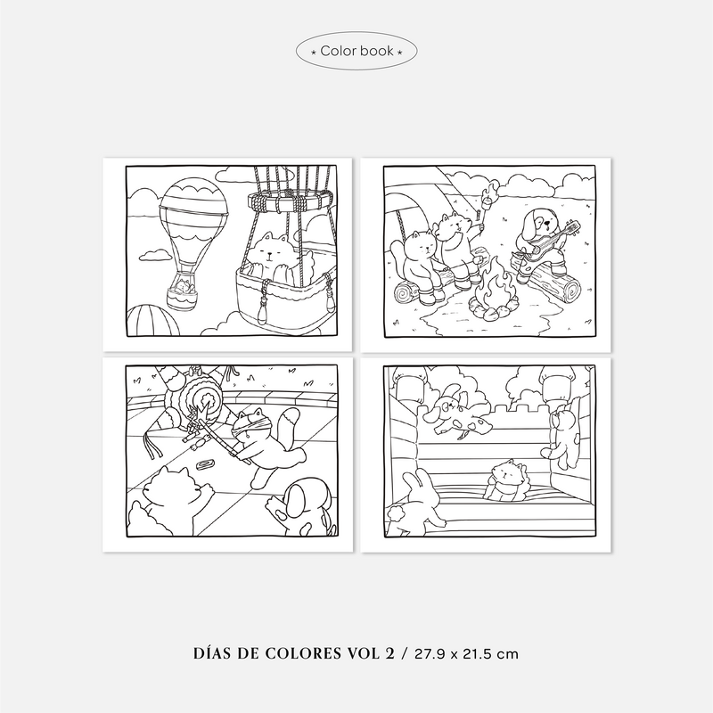 Colorbook "Días de Colores" Vol.2