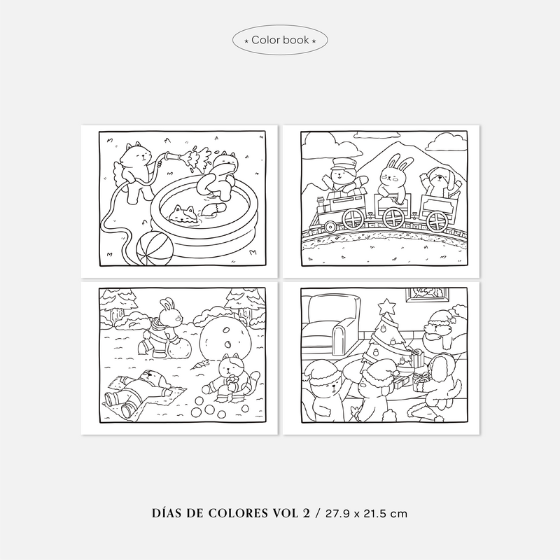 Colorbook "Días de Colores" Vol.2