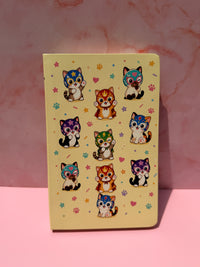 Libreta "Gato luchador"