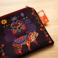 Monedero diablito con tigre