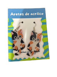 Arete Gatito calico