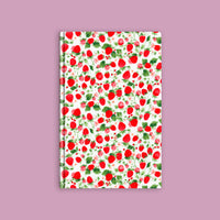 Libreta Pasta Dura "Fresas"