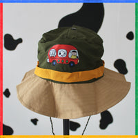 Gorrito estilo pescador bus camping