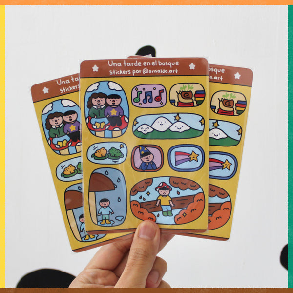 Planilla de stickers 