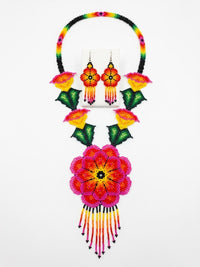 Collar flores