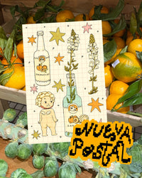 Postal "La cotidianidad de mi cuarto"