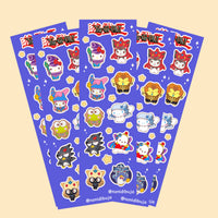 Planilla stickers Yugi Oh