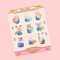 Planilla de stickers Ternu Kinder