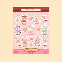 Planilla stickers Panaderos