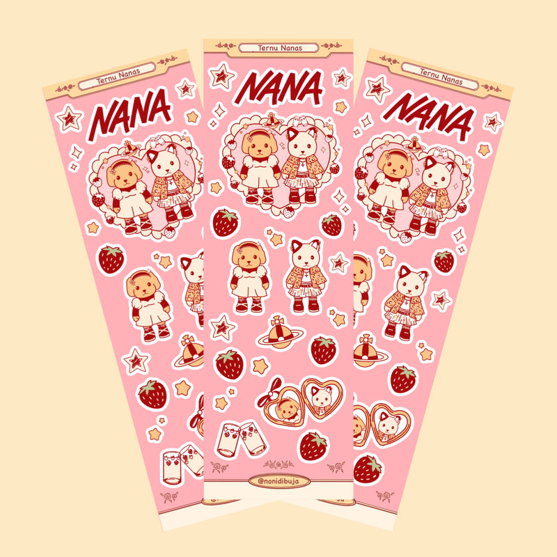 Planilla stickers Ternunanas