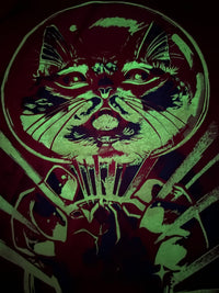 Playera U.F.O (unidentified feline object)
