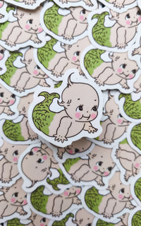 Sticker Kewpie Sirena