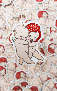Sticker Kewpie Pareja
