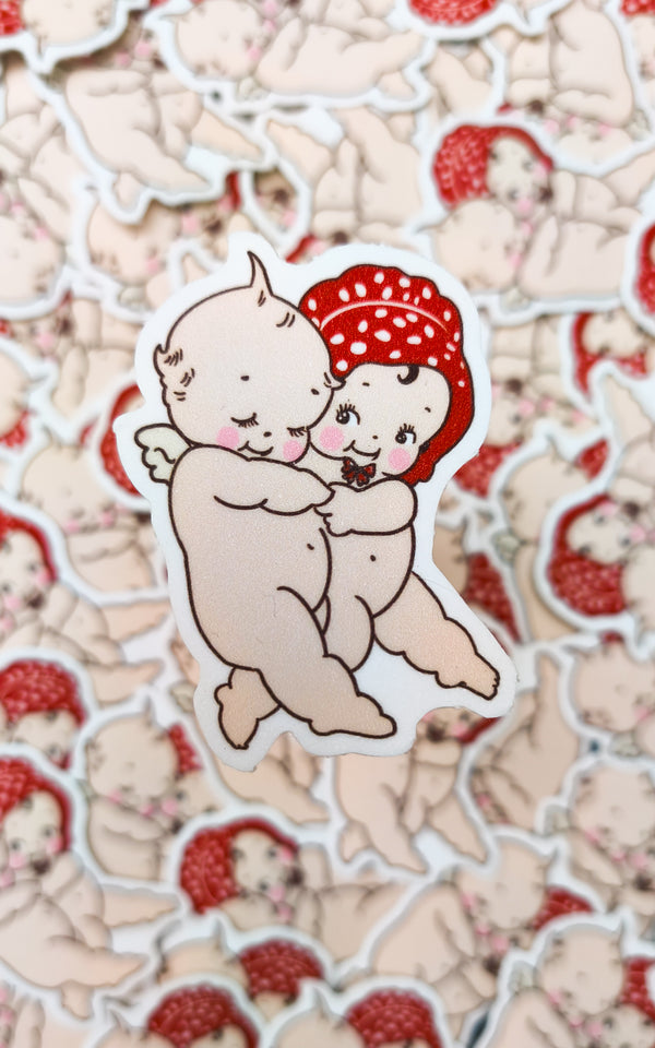 Sticker Kewpie Pareja