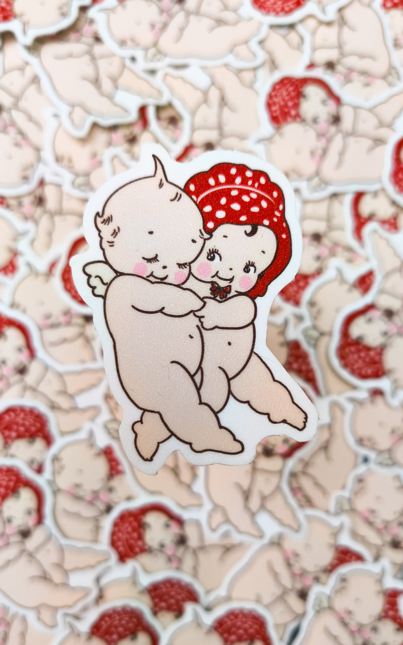 Sticker Kewpie Pareja