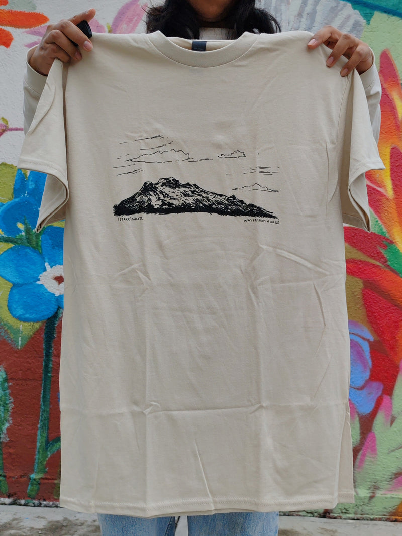Playera Iztaccíhuatl color Arena