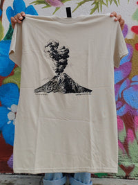 Playera Popocatépetl color Arena