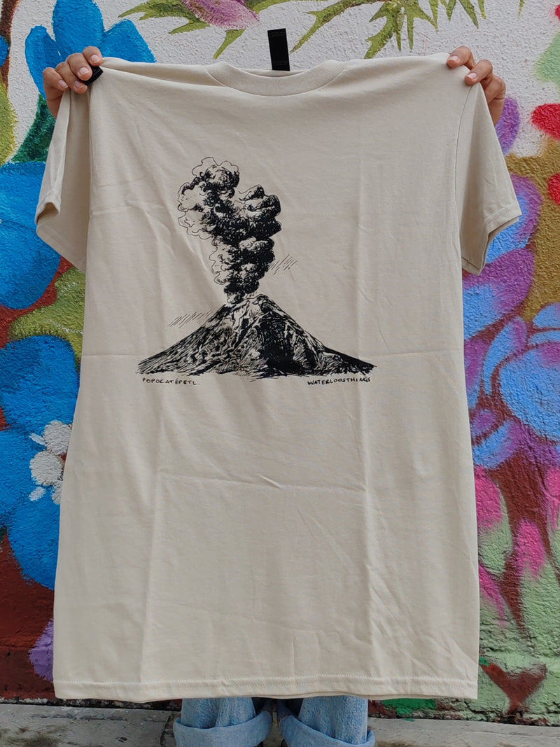 Playera Popocatépetl color Arena