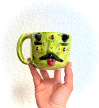 Taza Diablo Verde "3 ojos"