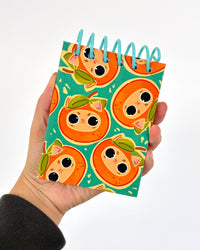 Libreta Gato mandarina