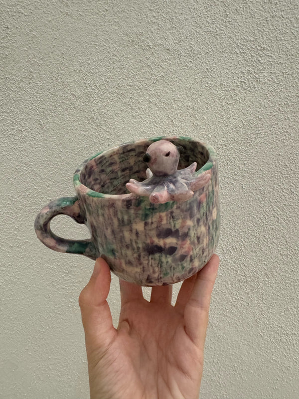 Taza Mediana Pulpo Curioso