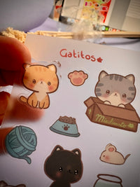 Gatitos planilla traslucida