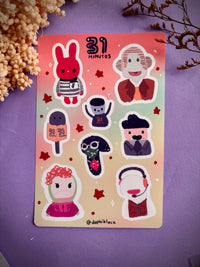 31 minutos planilla de stickers