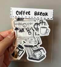Sticker Pack Coffee break