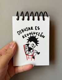 Libreta Dibujar es Revolución | Mini