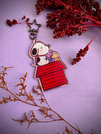 Llavero de acrilico Snoopy