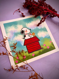 Print snoopy