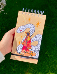 Libreta año serpiente block