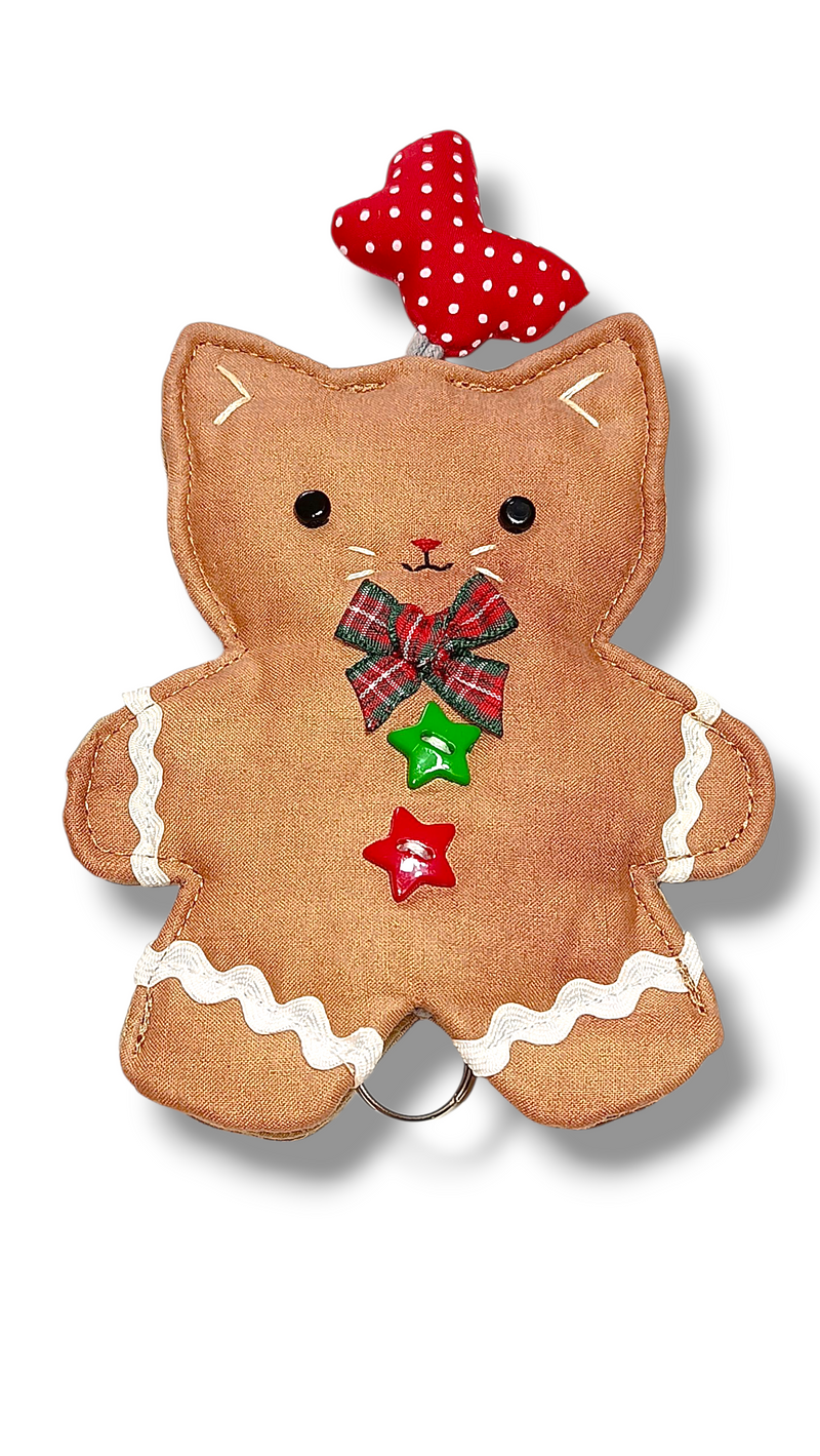 Gato jengibre galleto guardallaves