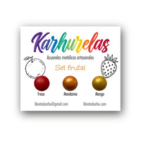 Karhurelas "Set Frutal"