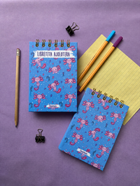 Libreta "Ajolotes patrón"