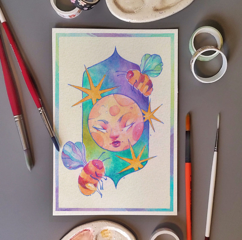 Print 1/2 carta "Luna de miel"